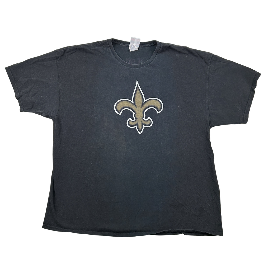 New Orleans Saints Shirt Mens 3XL NFL Team Apparel Graham 80 Black Football